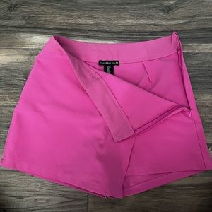 Pink Skirt w/ Built In Shorts
